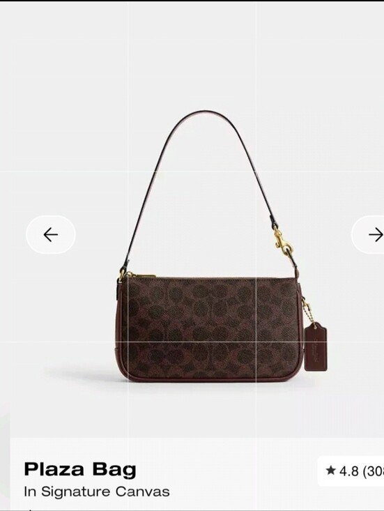Coach Handbags - Coach Plaza Bag 22 in Signature Canvas